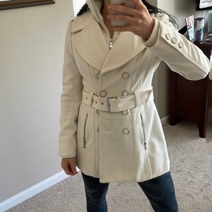 Guess, Cream Coat, size S